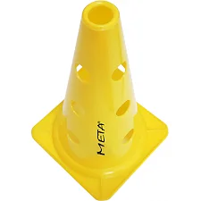 Конус для тренировок META Cone Marker with holes 2.0 желтый 38 см