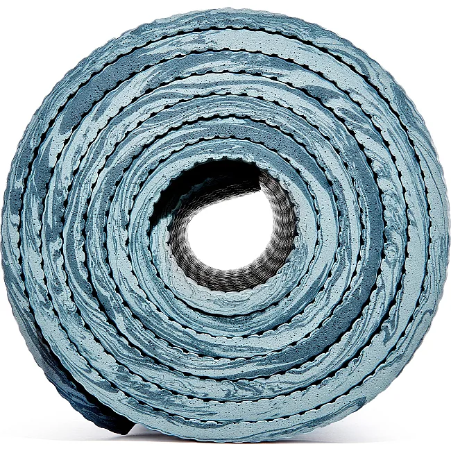 Коврик для йоги Adidas Camo Yoga Matte голубой 176 х 61 х 0,5 см