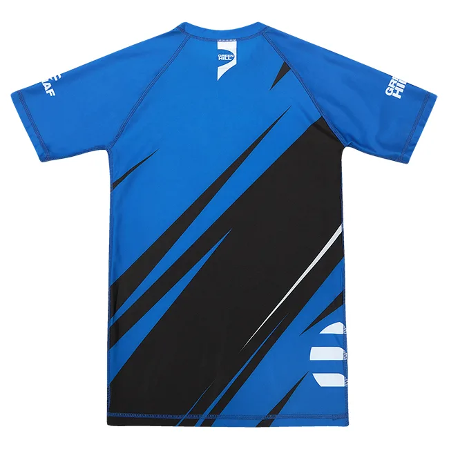 Рашгард для ММА Green Hill RASH GUARD RGI-4021 IMMAF (Синий)