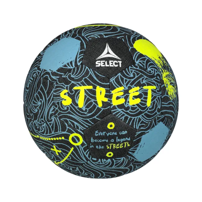 Мяч футбольный Select STREET v24 темно-синий, синий, желтый 4,5