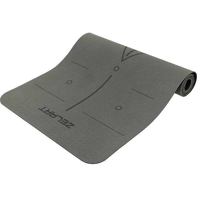 Коврик для йоги и фитнеса TPE двухслойный ZELART
 FI-2579 (MD9038) 183x61x0,6см