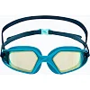Детские очки для плавания Speedo HYDROPULSE MIRROR GOG JU бирюзовый, черный OSFM