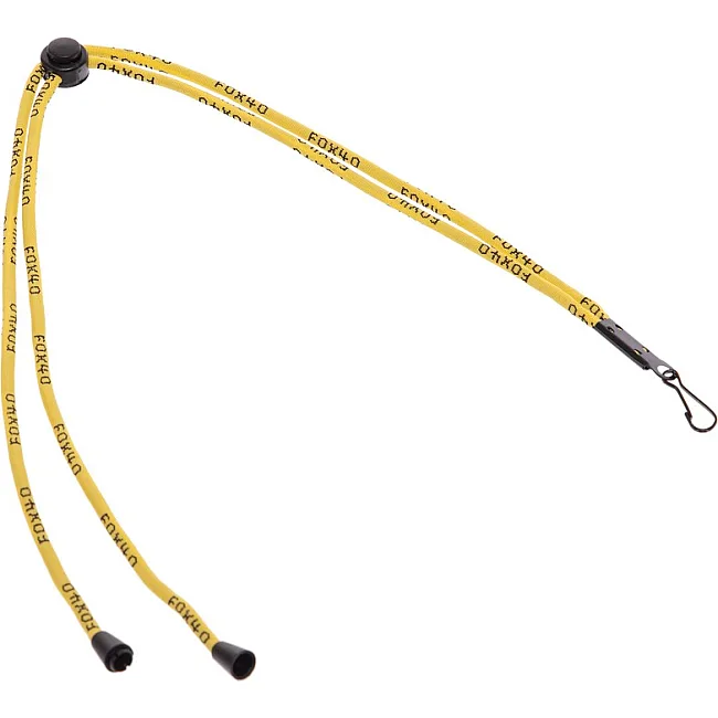 Шнурок-ремешок для свистка с карабином BREAKAWAY LANYARDS FOX40-100 40см (Желтый)