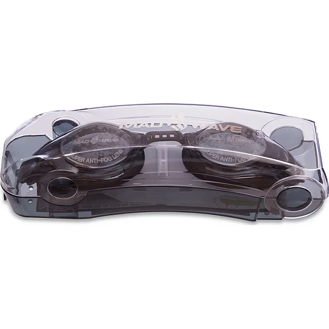 Очки для плавания взрослые MADWAVE
 COMPETITION AUTO M043001 (Черный)