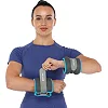 Утяжелители для ног и рук ZELART FI-5733-4 2x2кг (Серый-салатовый)