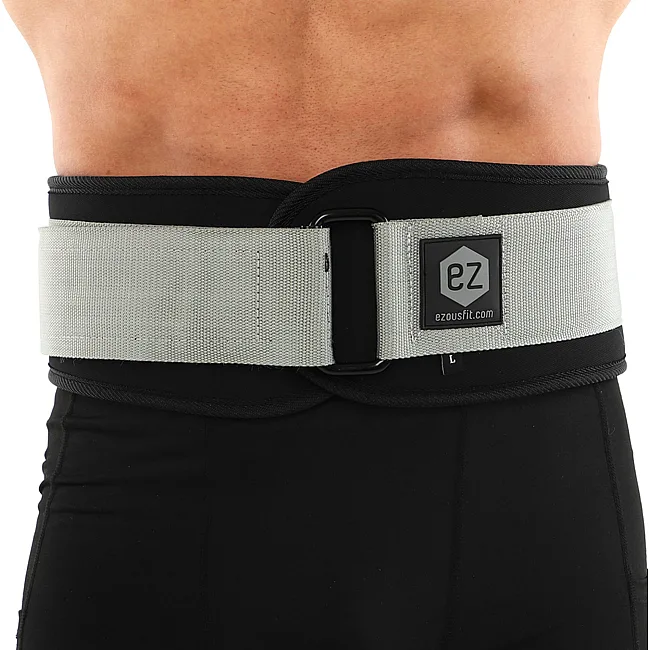 Пояс атлетический текстильный EZOUS LIFTING BELT ARMOR O-03 спинка-17см