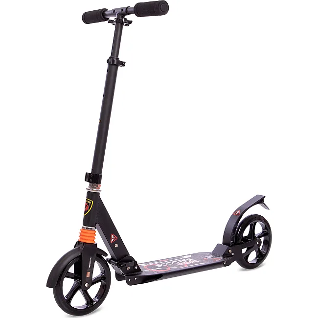 Самокат городской двухколесный складной XINZ SCOOTER 116-A (Черный)