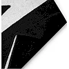 Рушник Speedo LOGO TOWEL AU чорний, білий 75 х 145 см