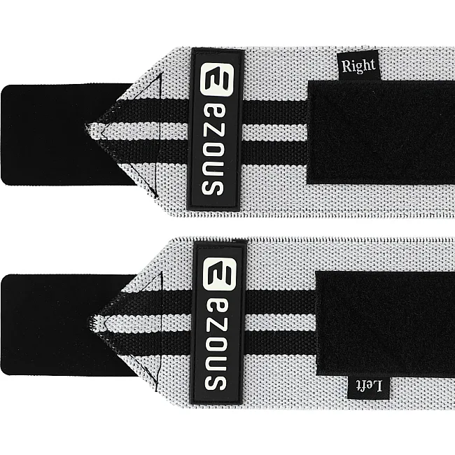 Кистові бинти
 STRENGTH WRIST WEIGHTLIFTING WRAPS EZOUS C-03 2штуки (Чорний-сірий)