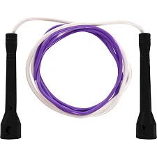 Скакалка SP-SPORT FI-8634 2,8м (Фиолетовый-белый)