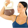 Гиря мягкая BLOOM SOFT KETTLEBELL LB7012-6 вес 6кг (Красный-зеленый)