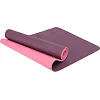 Коврик для йоги и фитнеса TPE двухслойный SP-PLANETA
 FI-3046-650 183x61x0,6см (Фиолетовый-розовый)