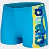 Плавки-боксеры для мальчиков Arena LIGHT TRICKS SWIM SHORT голубой, салатовый, синий
