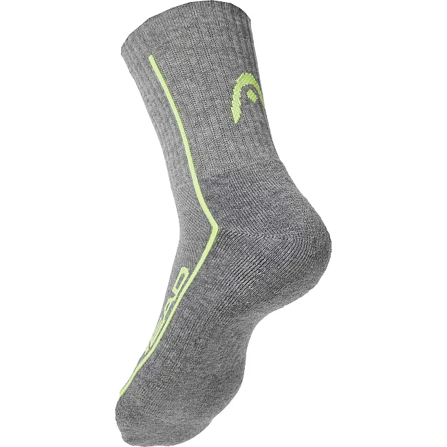 Шкарпетки Head ALL SPORTS PERFORMANCE SHORTCREW 2P сірий, білий