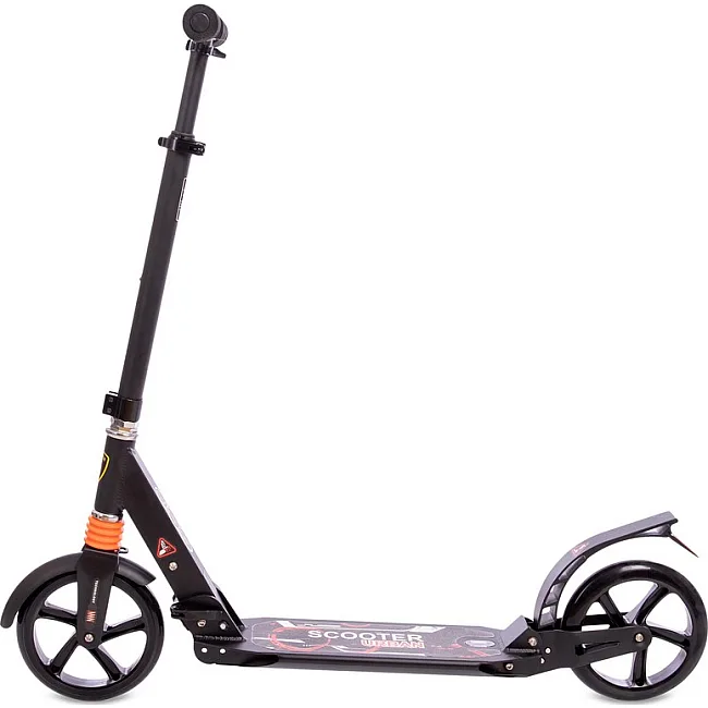 Самокат городской двухколесный складной XINZ SCOOTER 116-A (Черный)