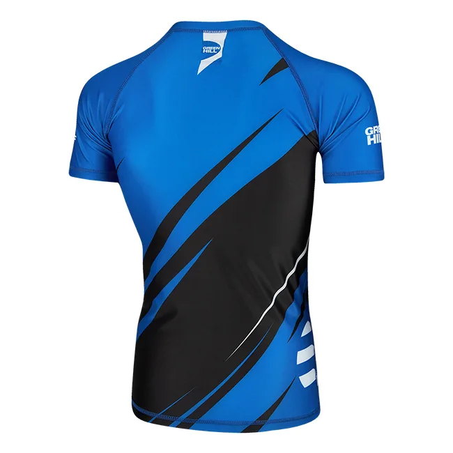 Рашгард для ММА Green Hill RASH GUARD RGI-4021 IMMAF (Синий)