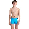Плавки-боксеры для мальчиков Arena LIGHT TRICKS SWIM SHORT голубой, салатовый, синий