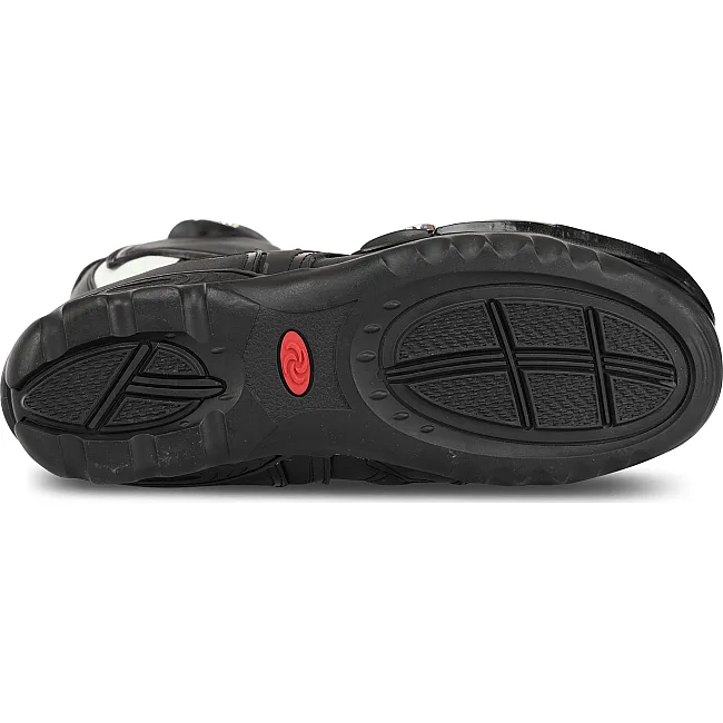 Мотоботы Спортивные высокие SPEED B1002 41-45 (Черный)