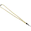 Шнурок-ремешок для свистка с карабином BREAKAWAY LANYARDS FOX40-100 40см (Желтый)