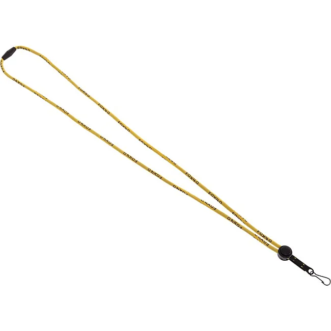 Шнурок-ремешок для свистка с карабином BREAKAWAY LANYARDS FOX40-100 40см (Желтый)