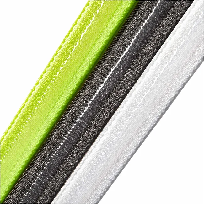 Повязки на голову женские Adidas Hairbands 3pk белый, черный, зеленый