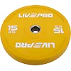 Бамперный диск резиновый LiveUp LP8332-15 ø50.5мм 15кг