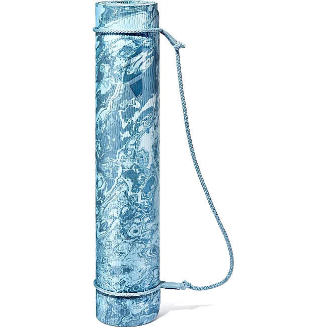 Коврик для йоги Adidas Camo Yoga Matte голубой 176 х 61 х 0,5 см