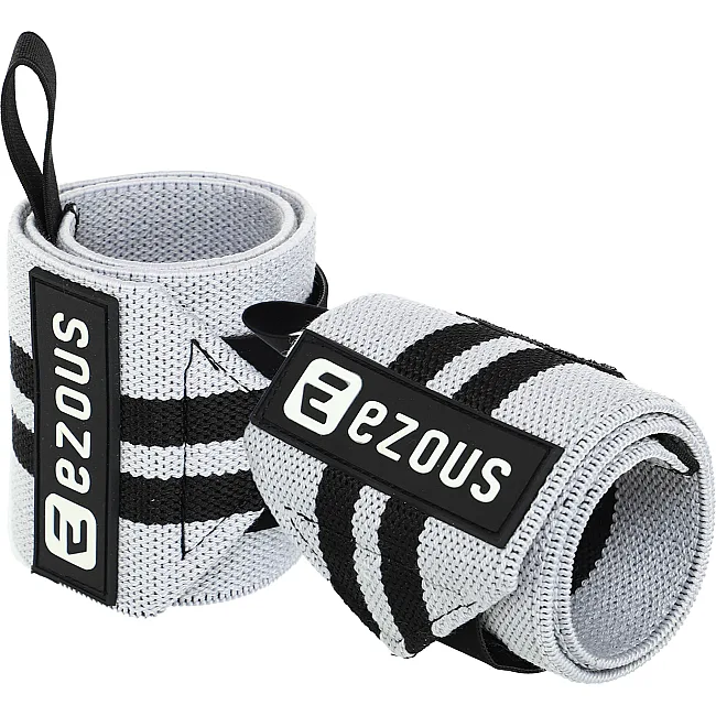 Кистові бинти
 STRENGTH WRIST WEIGHTLIFTING WRAPS EZOUS C-03 2штуки (Чорний-сірий)