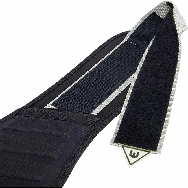Пояс атлетический текстильный EZOUS LIFTING BELT ARMOR O-03 спинка-17см