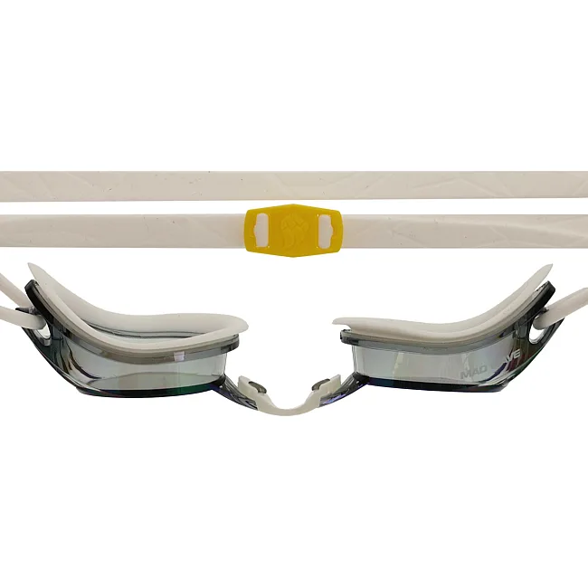 Стартовые очки для плавания
 радужные линзы MADWAVE
 STREAMLINE Rainbow M045703 (Пурпурный)