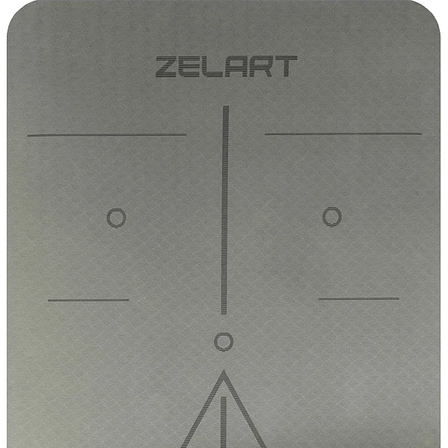Коврик для йоги и фитнеса TPE двухслойный ZELART
 FI-2579 (MD9038) 183x61x0,6см