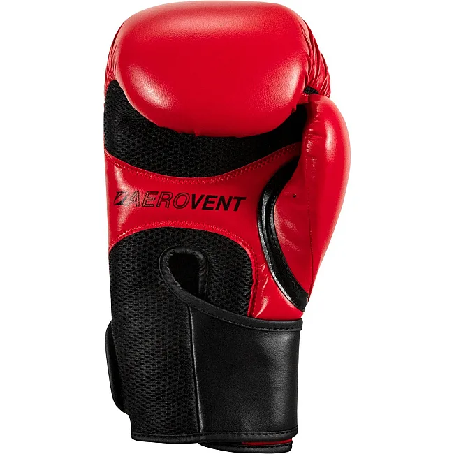 Боксерские перчатки TITLE Boxing Vegan Gloves Red/Black (капа в комплекте)