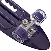 Пенни борд Penny Board круизер пластиковый со светящимися колесами и ручкой для переноски 24