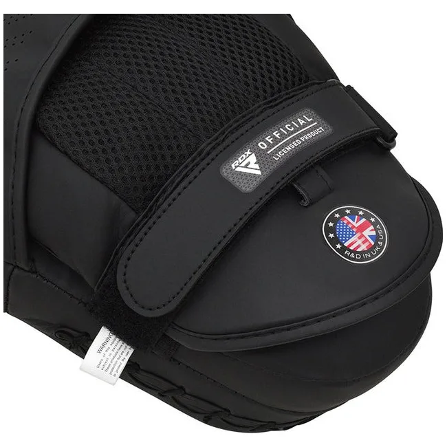 Лапы боксерские RDX FOCUS PAD AURA PLUS T-17 Black Golden