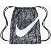 Рюкзак-мешок Nike Y NK DRAWSTRING - CAT AOP FA24 черный 12L, серый 35х46 см