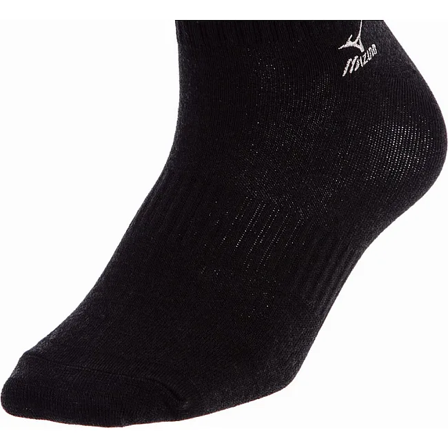 Спортивные носки мужские короткие MIZUNO BC-6942 (Черный)