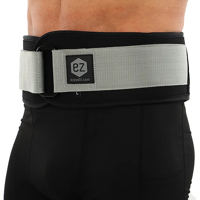 Пояс атлетический текстильный EZOUS LIFTING BELT ARMOR O-03 спинка-17см