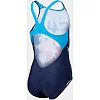 Купальник закрытый для девочек Arena WAVES BREAKING SWIMSUIT V BACK детский 128см