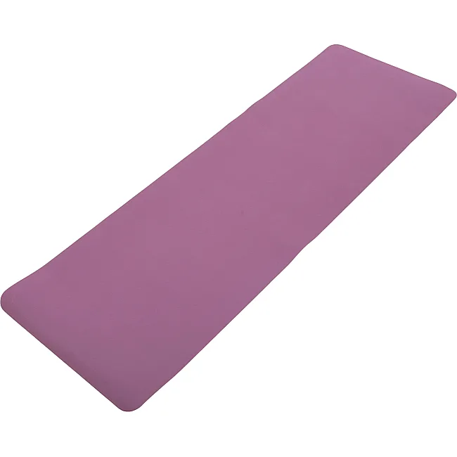 Коврик для йоги и фитнеса TPE двухслойный SP-PLANETA FI-3046-650 183x61x0,6см (Оранжевый-черный)