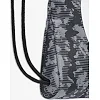 Рюкзак-мешок Nike Y NK DRAWSTRING - CAT AOP FA24 черный 12L, серый 35х46 см