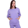Спортивный костюм женский футболка и брюки STIMMAMA Лейвес CO-3569 (Светло-молочный)