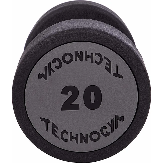 Гантель профессиональная
 с полиуретановым покрытием TECHNOGYM LN-1254-20 1шт 20кг
