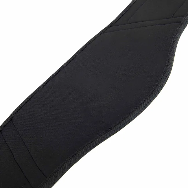 Пояс атлетический текстильный EZOUS LIFTING BELT ARMOR O-03 спинка-17см