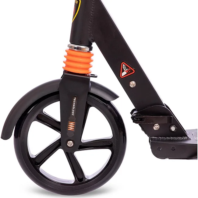 Самокат городской двухколесный складной XINZ SCOOTER 116-A (Черный)