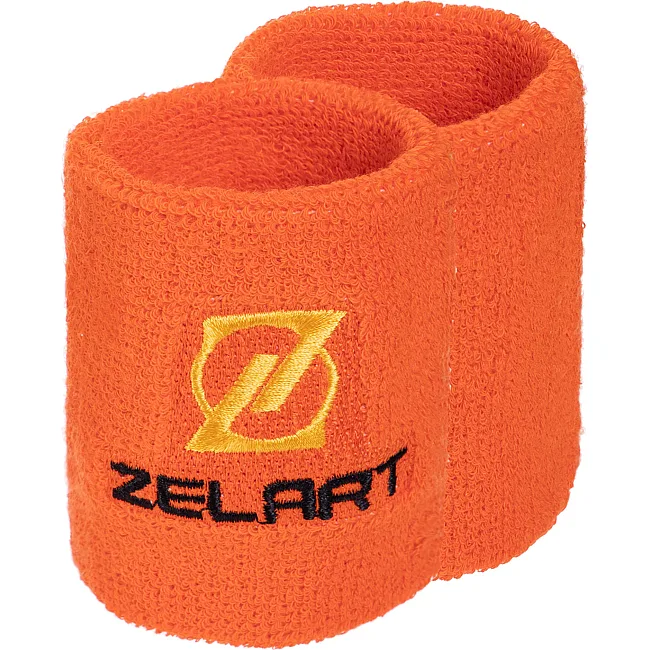Спортивный напульсник впитывающий влагу ZELART BC-2970 1шт (Оранжевый)