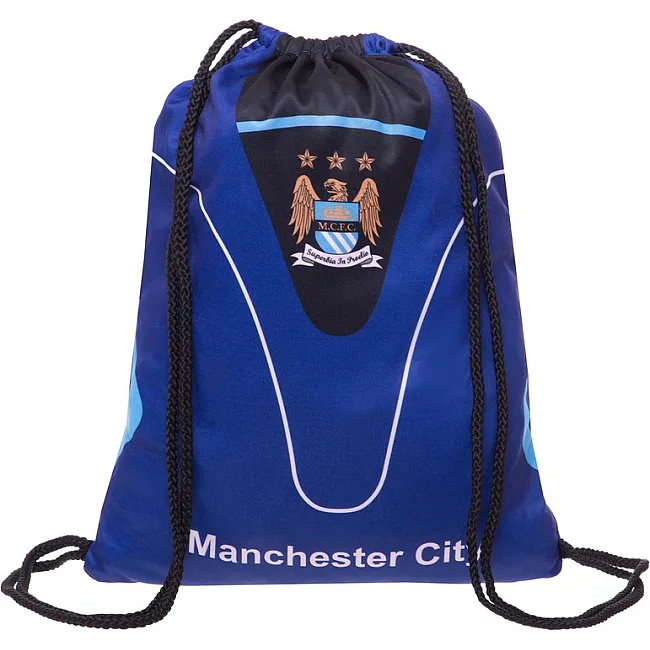 Рюкзак-мешок спортивный
 SP-SPORT
 GA-4433-3 MANCHESTER CITY 37х46см (Синий-черный)