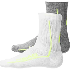 Носки Head ALL SPORTS PERFORMANCE SHORTCREW 2P серый, белый