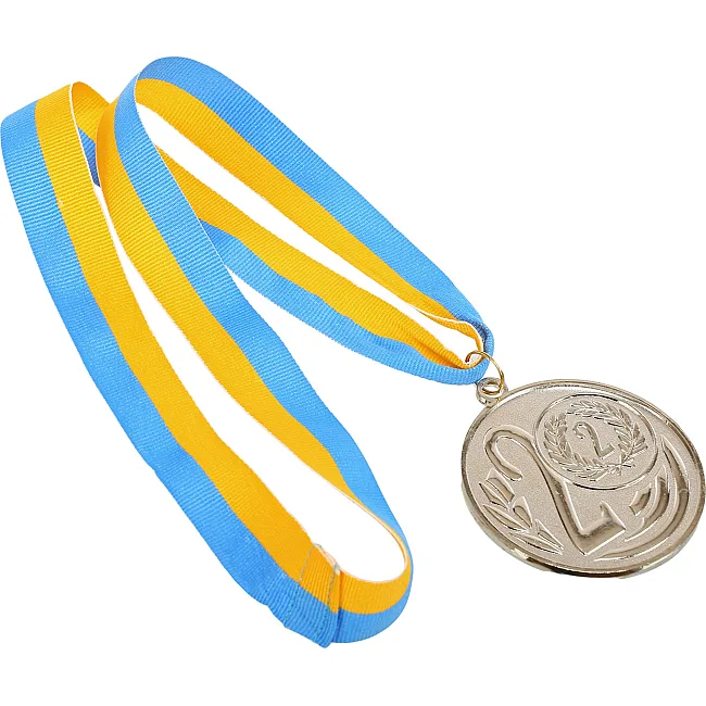 Медаль спортивная с лентой SP-SPORT
 WREATH C-1489-7 ø7см (Золотой)