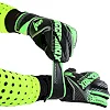 Вратарские перчатки
 профессиональные с защитой пальцев SOCCERMAX GK-4316
 7-11 (Черный-зеленый)
