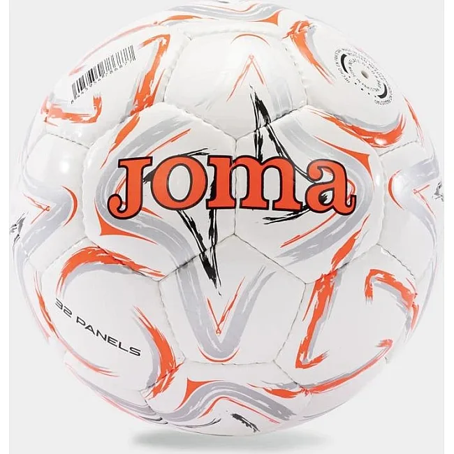 Мяч футбольный Joma EGEO II белый, коралловый, арт.01413.268